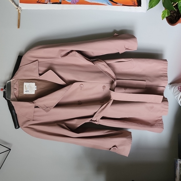 London Fog Vintage short Trench Coat - Picture 12 of 15